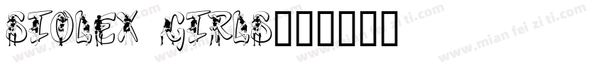 SIOLEX GIRLS字体转换